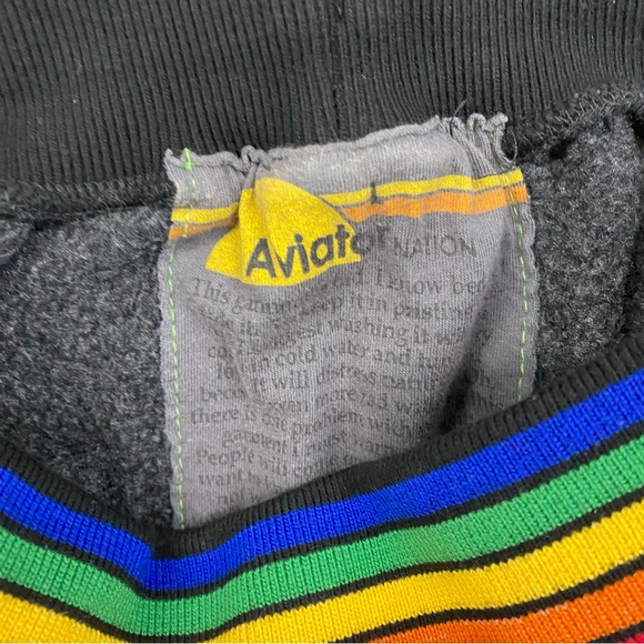Aviator Nation 5 Stripe Joggers Large - Picture 3 of 8